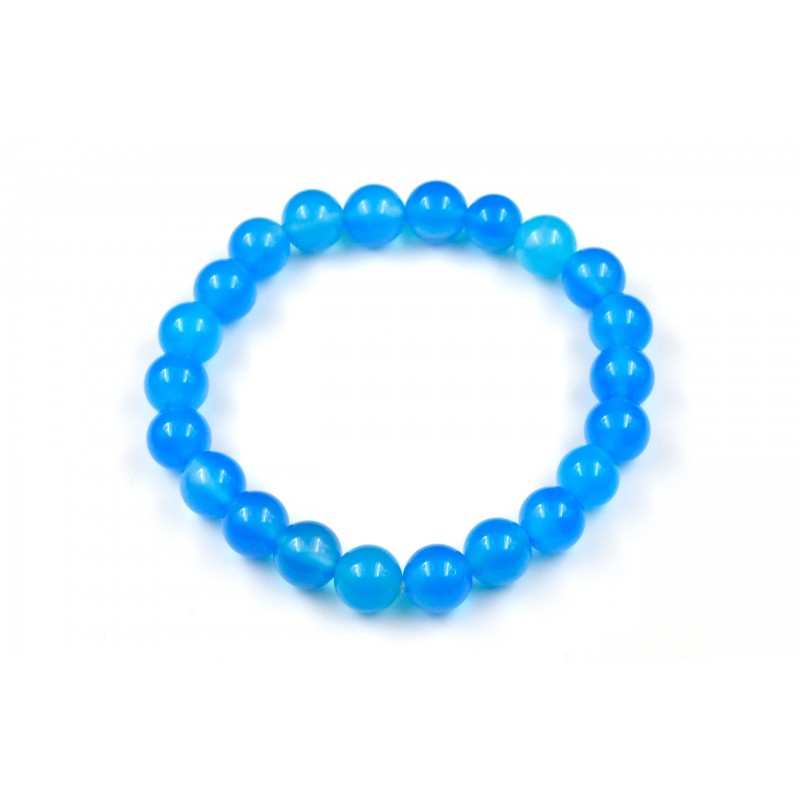 Bracelet AGATE BLEUE