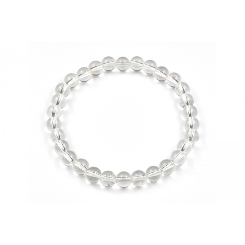 Bracelet Cristal de Roche 6 M Bracelet Cristal de Roche 6 M