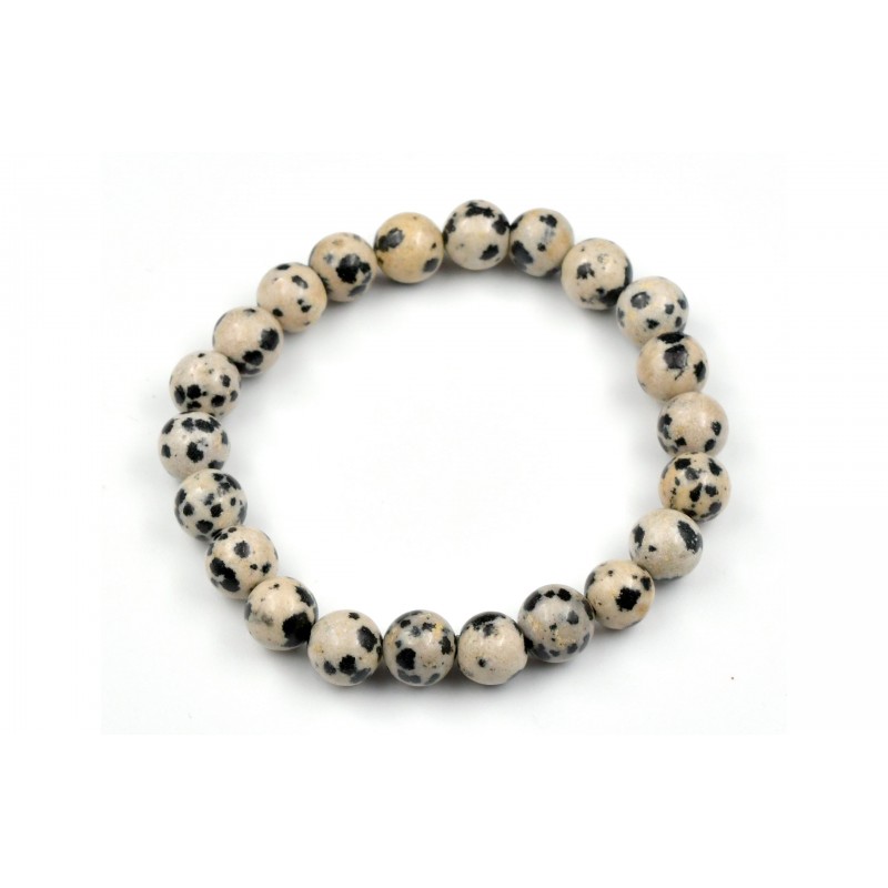 Bracelet Jaspe Dalmatien 8mm M