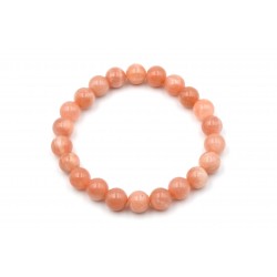 Bracelet élastique en perles de Pierre de Soleil 8 M