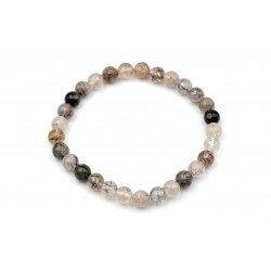 Bracelet Quartz Tourmaline 6mm M