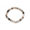Bracelet Quartz Tourmaline 6mm M