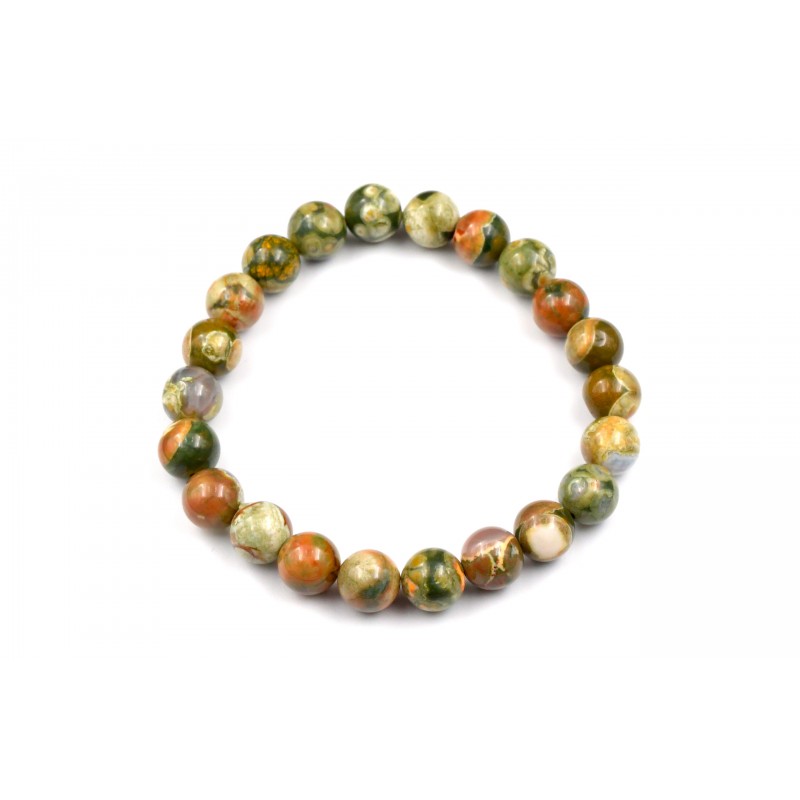 Bracelet Rhyolite 8mm M Bracelet Rhyolite 8mm M