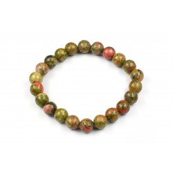 Bracelet Unakite 8mm M