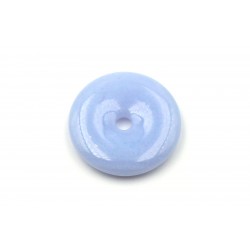 Donut Agate Blue Lace 3 cm M