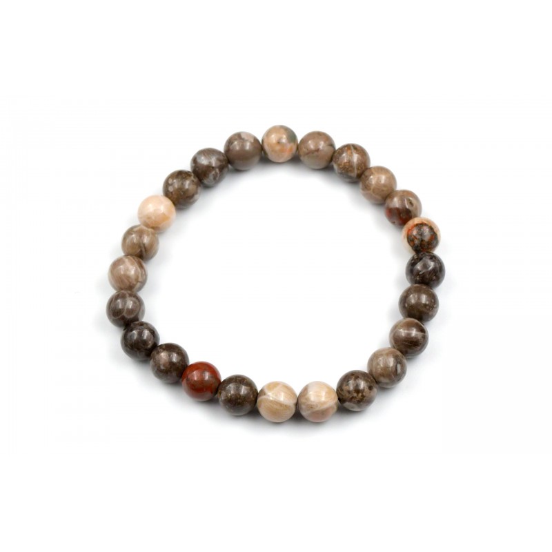 Bracelet Corail Fossile 8 M Bracelet Corail Fossile 8 M