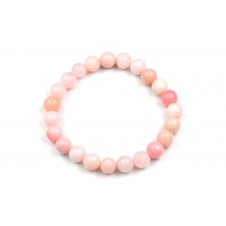 Bracelet Opale Rose 8mm M