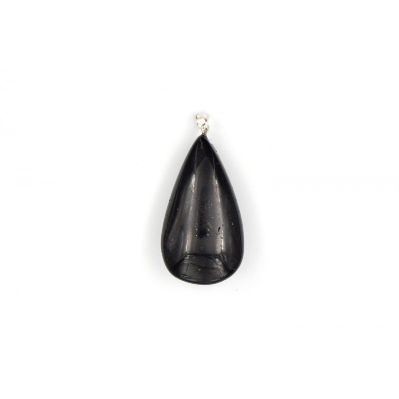 Pendentif Goutte Tourmaline Noire