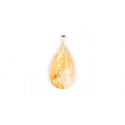 Pendentif Goutte Citrine