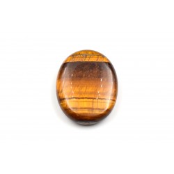 Pierre Plate Oeil de Tigre 45mm M