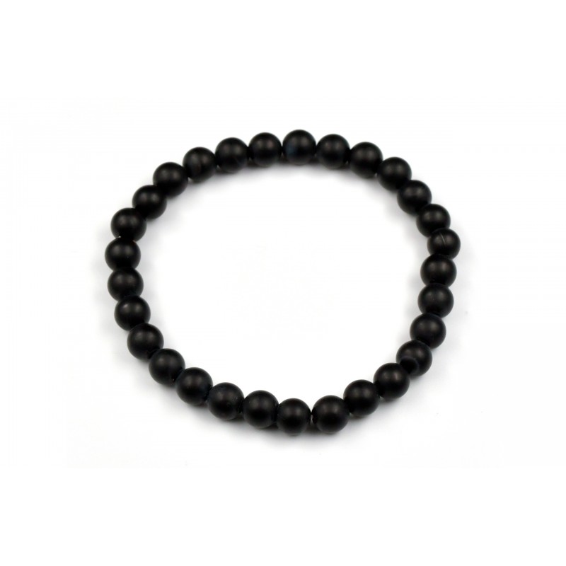 Bracelet onyx 8 dépolie M