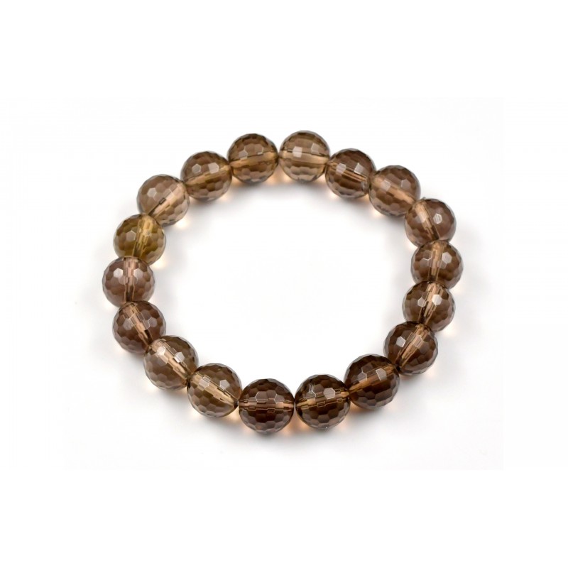 Bracelet Quartz Fumé 10F M Bracelet Quartz Fumé 10F M