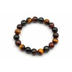 Bracelet Oeil de Tigre, Taureau & Faucon 10 AB-L