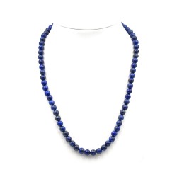 Collier pastilles de Lapis Lazuli 6mm 42cm M