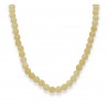 Collier Calcite Orange Dépoli
