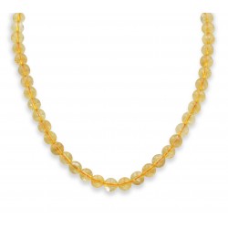 Collier en Citrine 8mm M