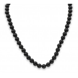 Collier Onyx noir 8mm M