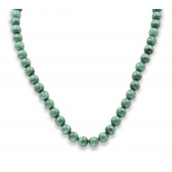 Collier en Malachite 8mm M