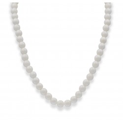 Collier en Collier White Shell (bénitier) 8mm 42cm M