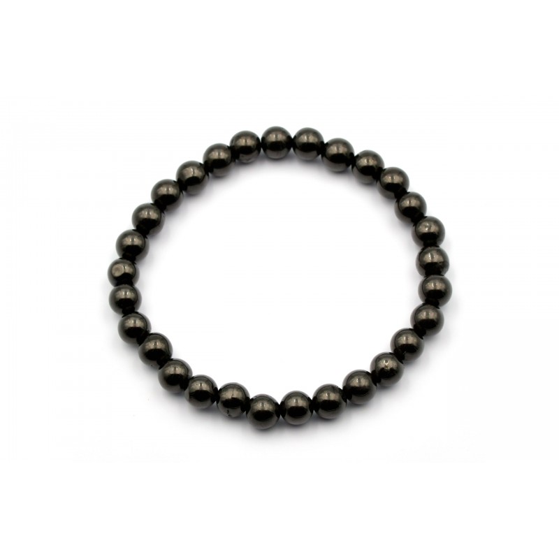 Bracelet JAIS 6mm M Bracelet JAIS 6mm M