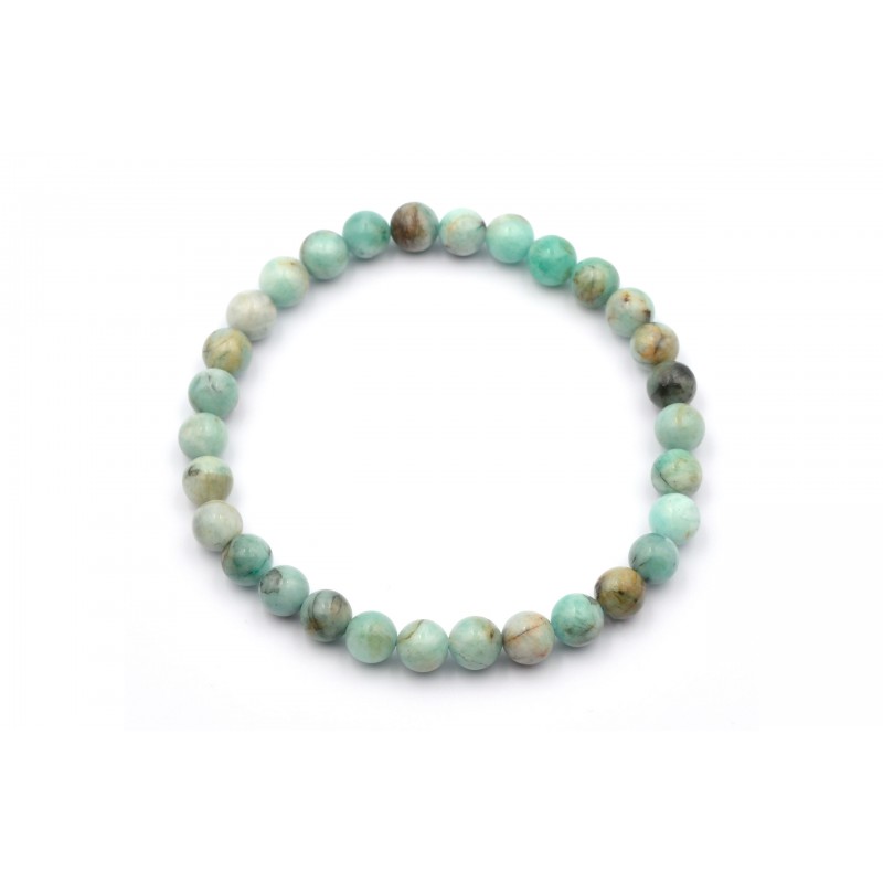 Bracelet EMERAUDE Afrique 6mm M Bracelet EMERAUDE Afrique 6mm M