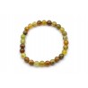 Bracelet GRENAT VERT Afrique 6mm M