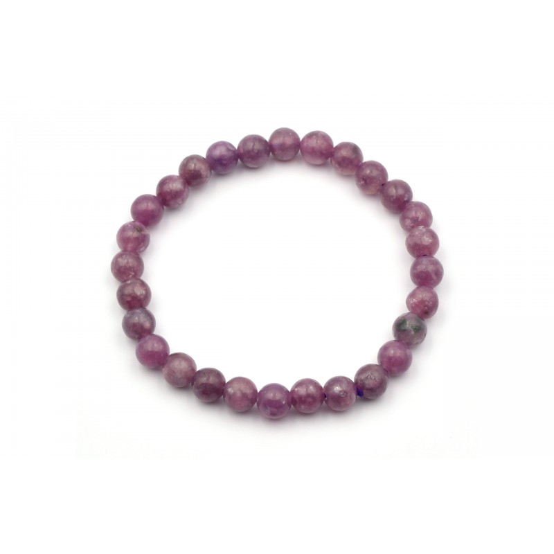 Bracelet LEPIDOLITE 6mm M