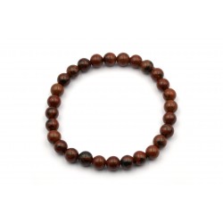 Bracelet OBSIDIENNE BRUNE 6mm