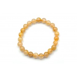 Bracelet Quartz Rutile 8mm M