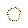 Bracelet Ambre en Perles Roulées