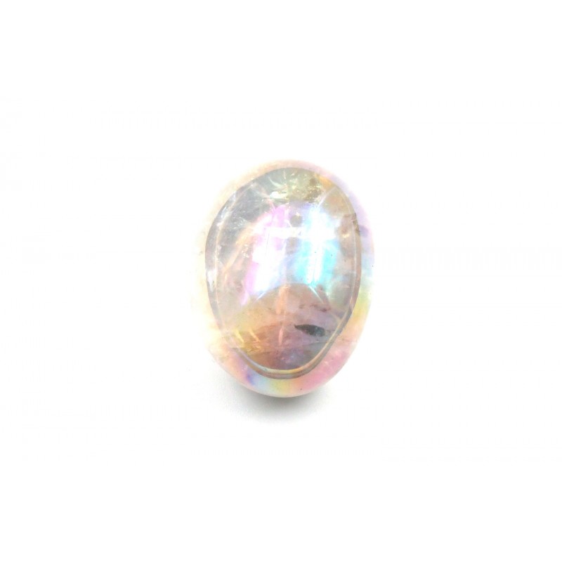 Pierre Roulée Quartz Angel Arc en Ciel 25 à 30mm 10 à 15g M Pierre Roulée Quartz Angel Arc en Ciel 25 à 30mm 10 à 15g M